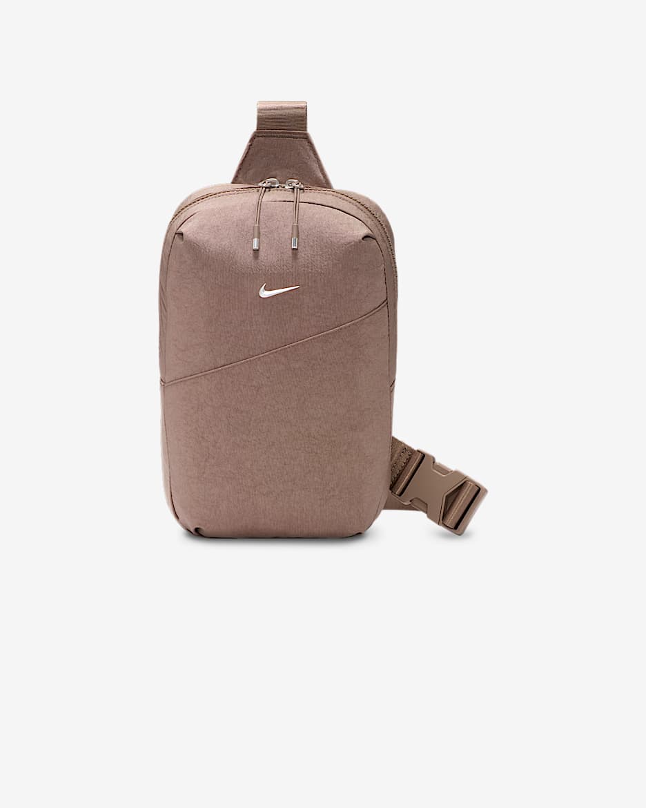 Nike Aura Crossbody Bag (5L) - Mink Brown/Mink Brown/Matte Silver