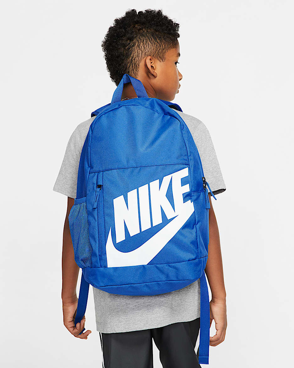 Nike Elemental Kids' Backpack (20L) - Game Royal/Black/White