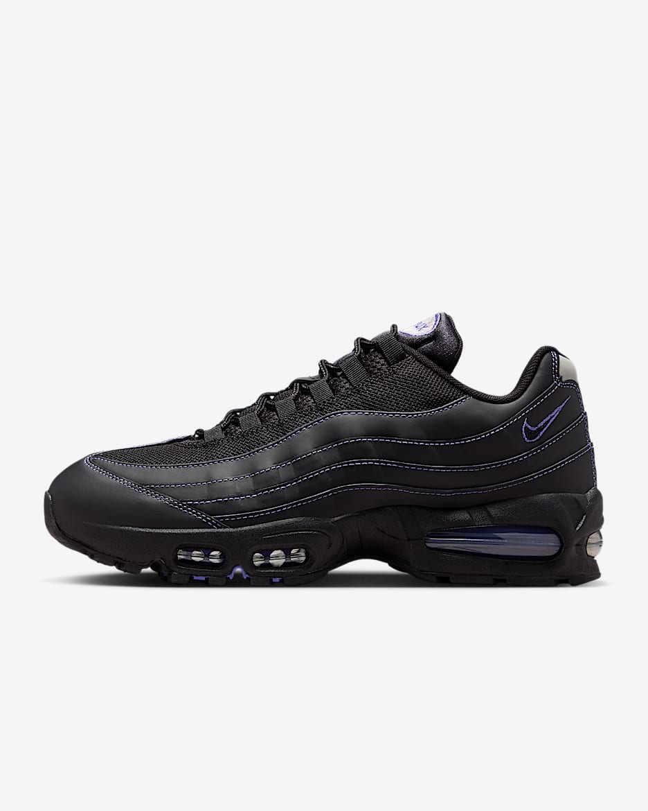 Nike Air Max 95 OG Men's Shoes - Black/Persian Violet/Wolf Grey/Black