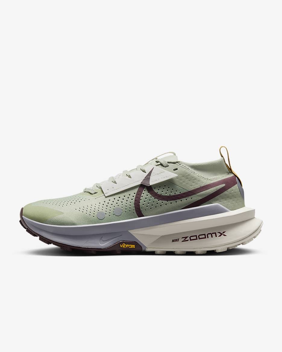 Scarpa da trail running Nike Zegama Trail 2 – Uomo - Jade Horizon/Phantom/Cement Grey/Burgundy Crush