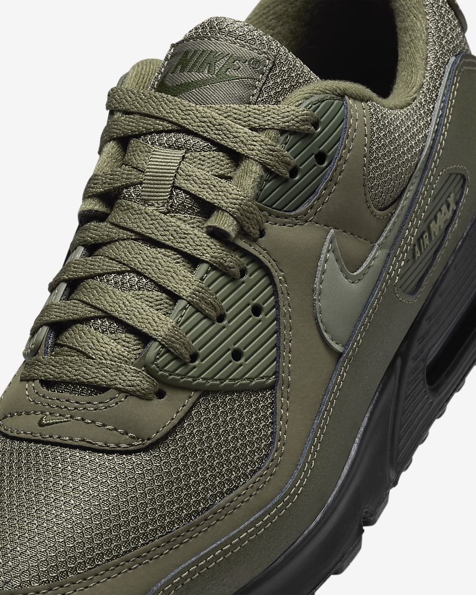 Chaussure Nike Air Max 90 pour homme - Medium Olive/Noir/Cargo Khaki