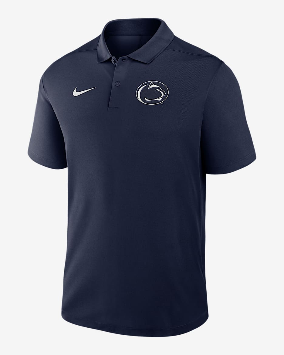 Penn State Primetime Victory Primary Logo Men's Nike Dri-FIT College Polo - College Navy