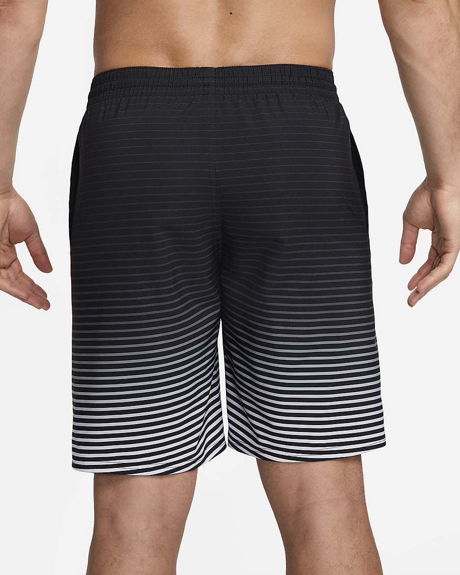 Shorts de vóleibol de 23 cm para hombre Nike Swim - Negro