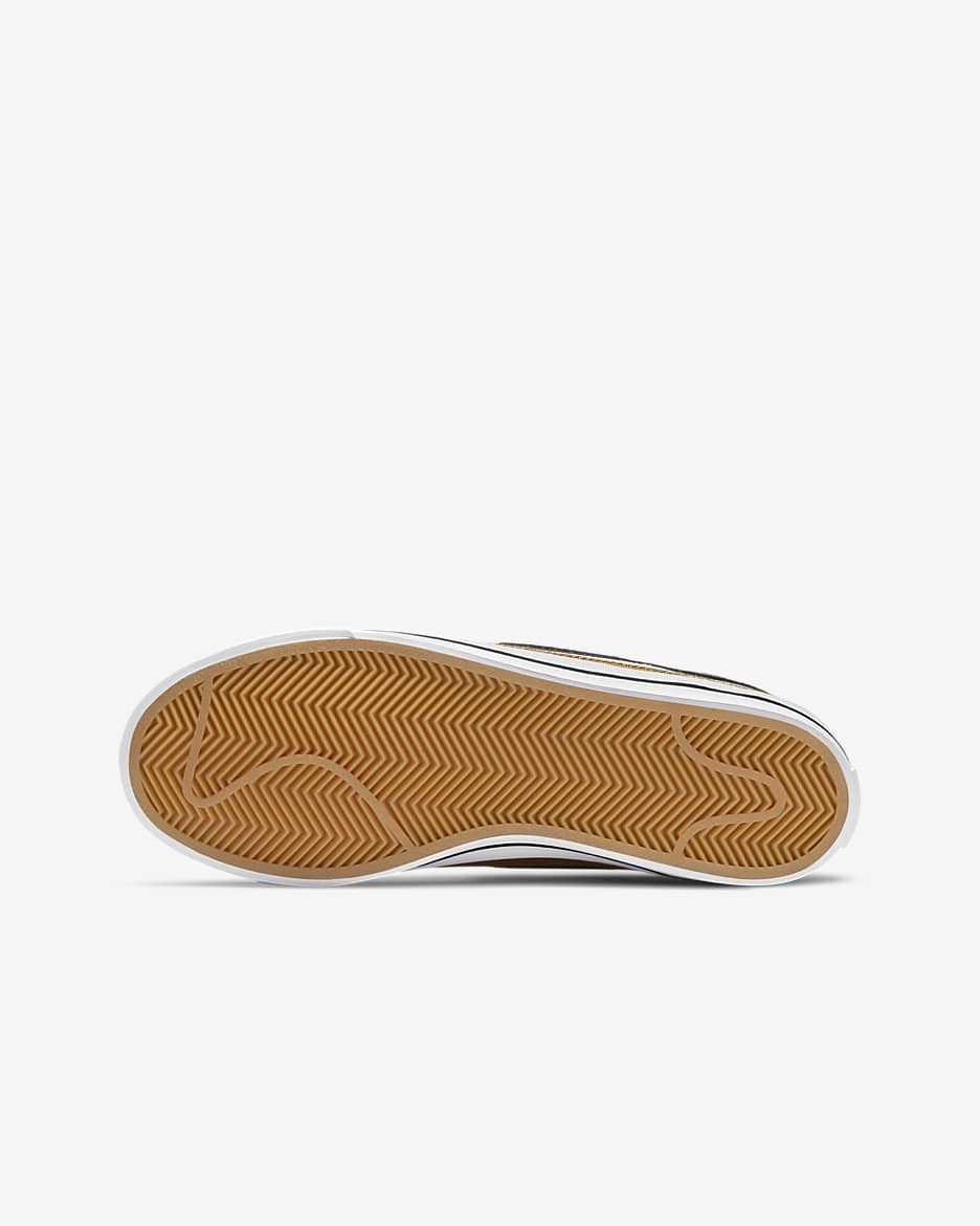 Nike Court Legacy Zapatillas - Niño/a - Blanco/Desert Ochre/Gum Light Brown/Negro