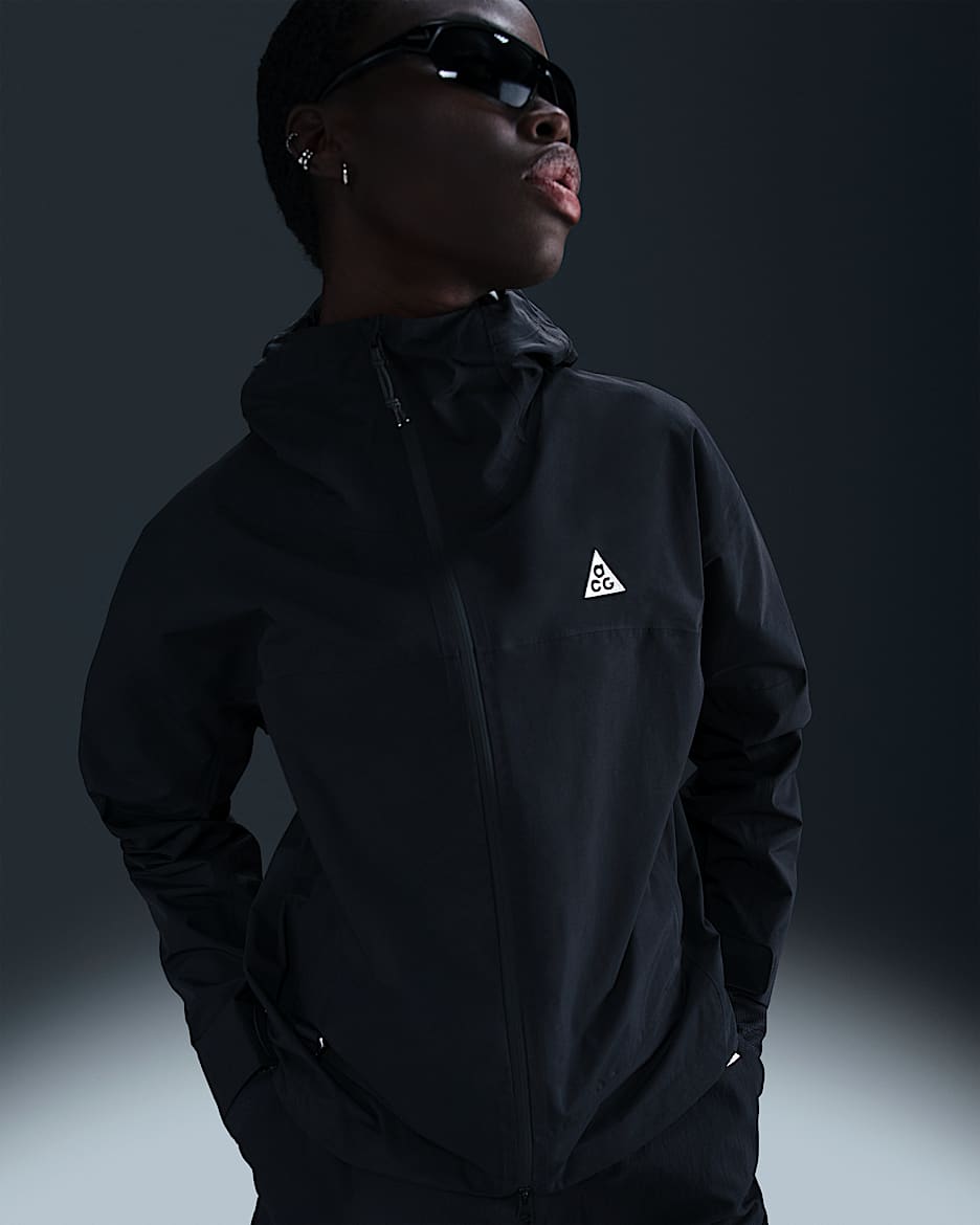 Nike ACG 'Morpho' Women's Loose Storm-FIT ADV Rain Jacket - Black/Summit White