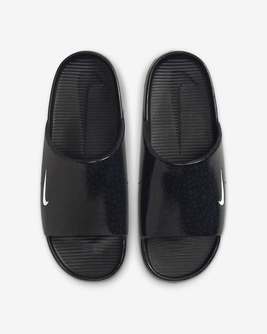 Chanclas para hombre Nike Calm Electric - Negro/Antracita/Gris fútbol