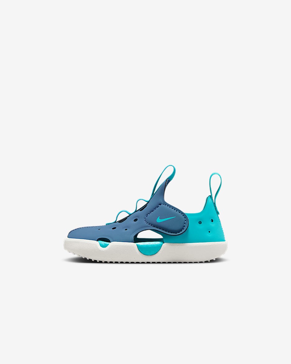 Σανδάλια Nike Sunray Protect 4 για βρέφη και νήπια - Thunderstorm/Sail/Dusty Cactus