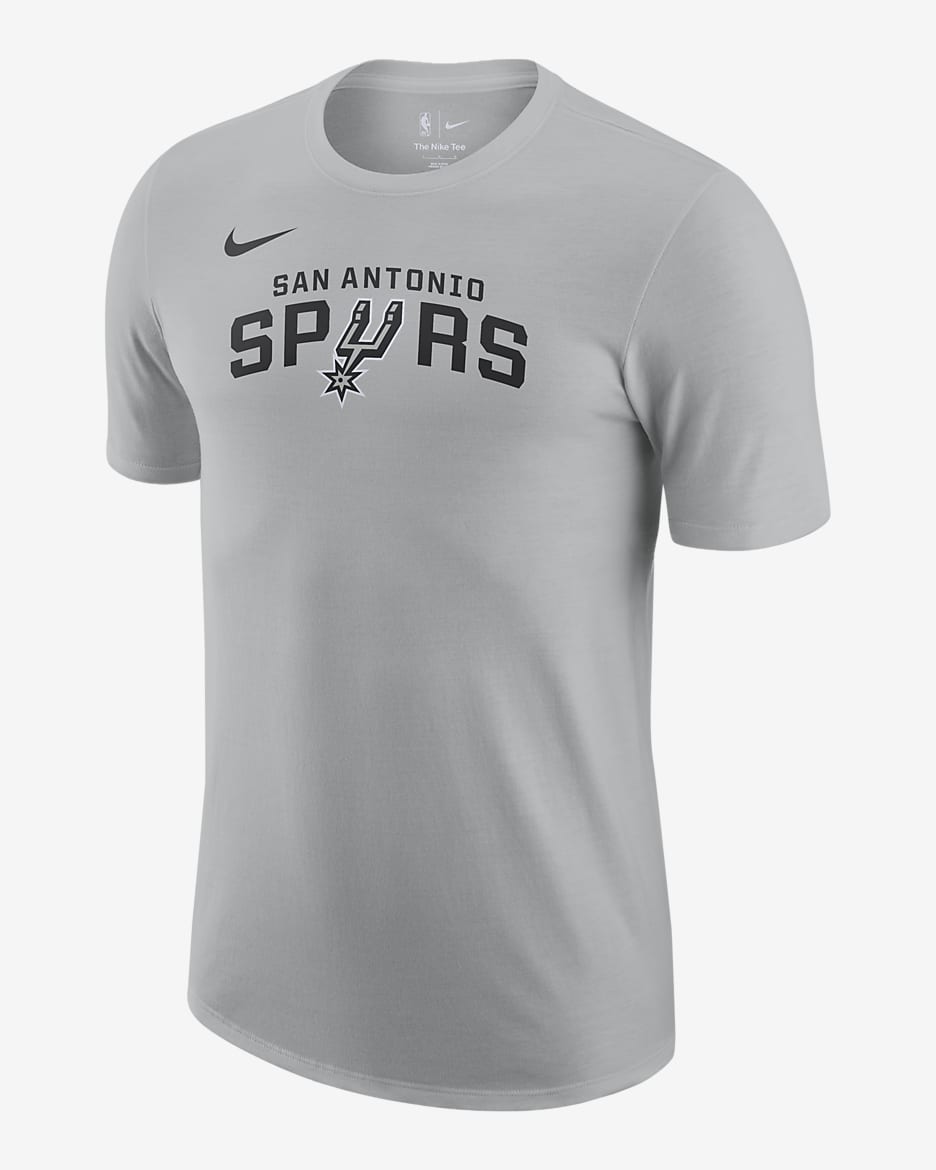 Pánské tričko Nike NBA San Antonio Spurs Essential - Flat Silver