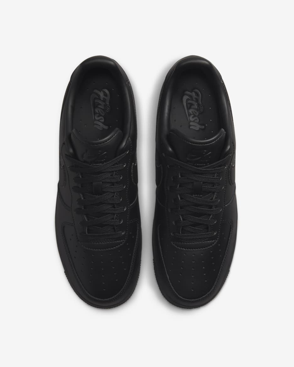 Nike Air Force 1 '07 Fresh Men's Shoes - Black/Black/Black/Anthracite