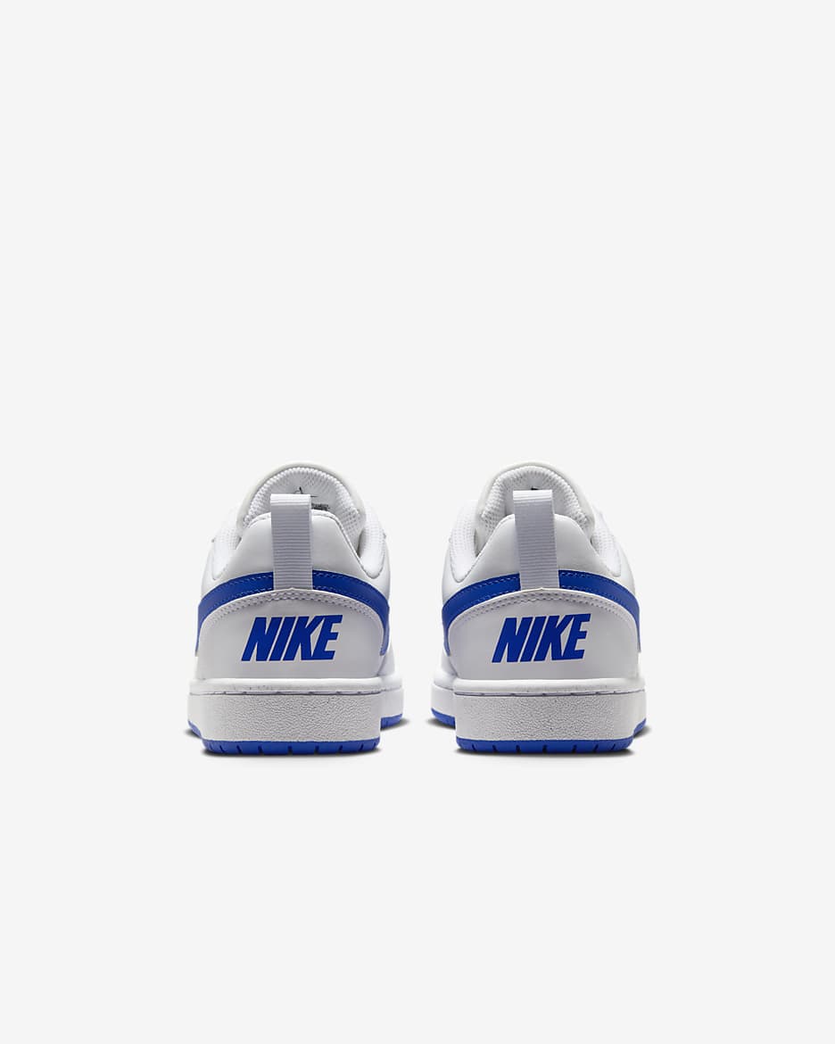 Calzado para niños grandes Nike Court Borough Low Recraft - Blanco/Hiperroyal