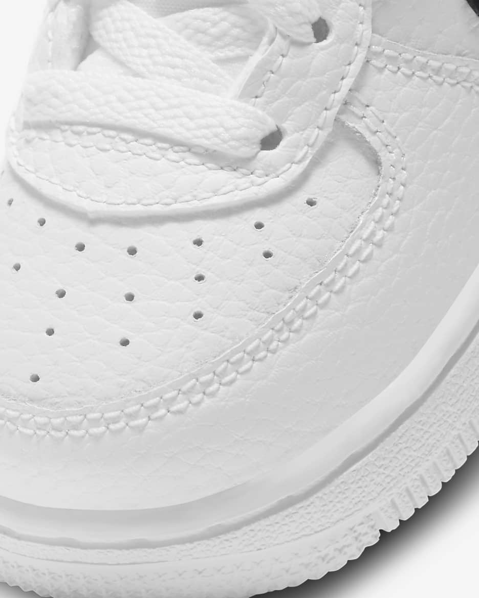 Calzado para bebé e infantil Nike Force 1 - Blanco/Negro