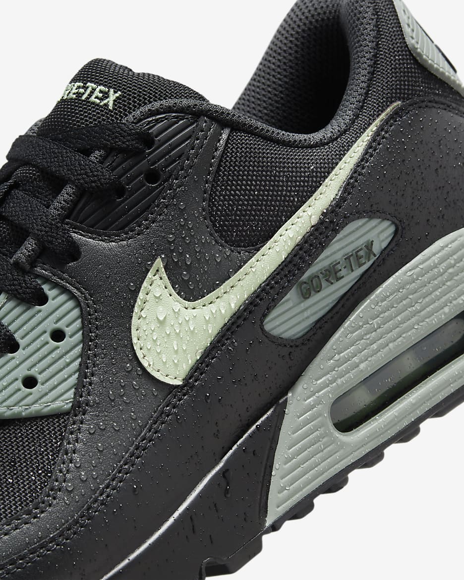 Nike Air Max 90 GORE-TEX Men's Winterized Shoes - Black/Anthracite/Mica Green/Honeydew