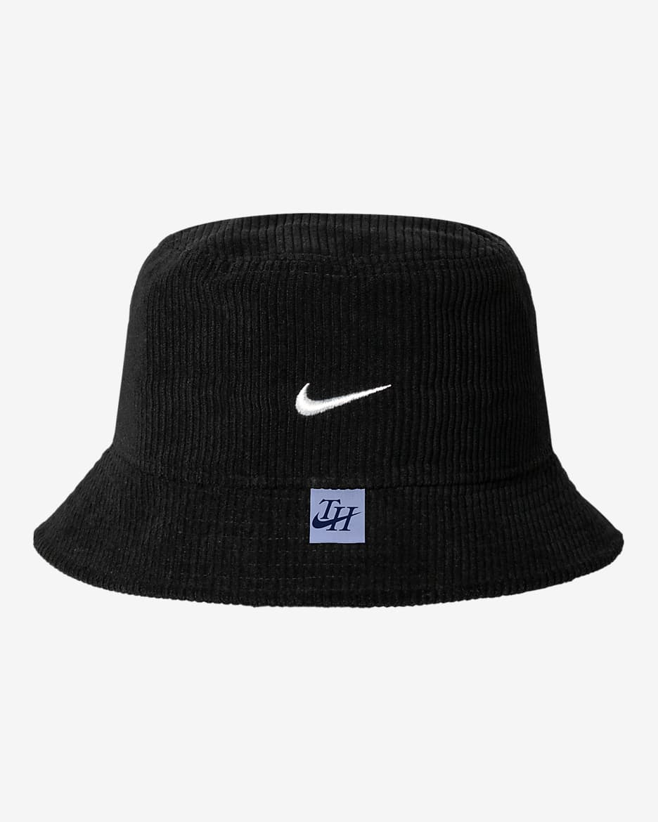 Gorro tipo pescador de fútbol Nike de pana Tottenham Hotspur - Negro