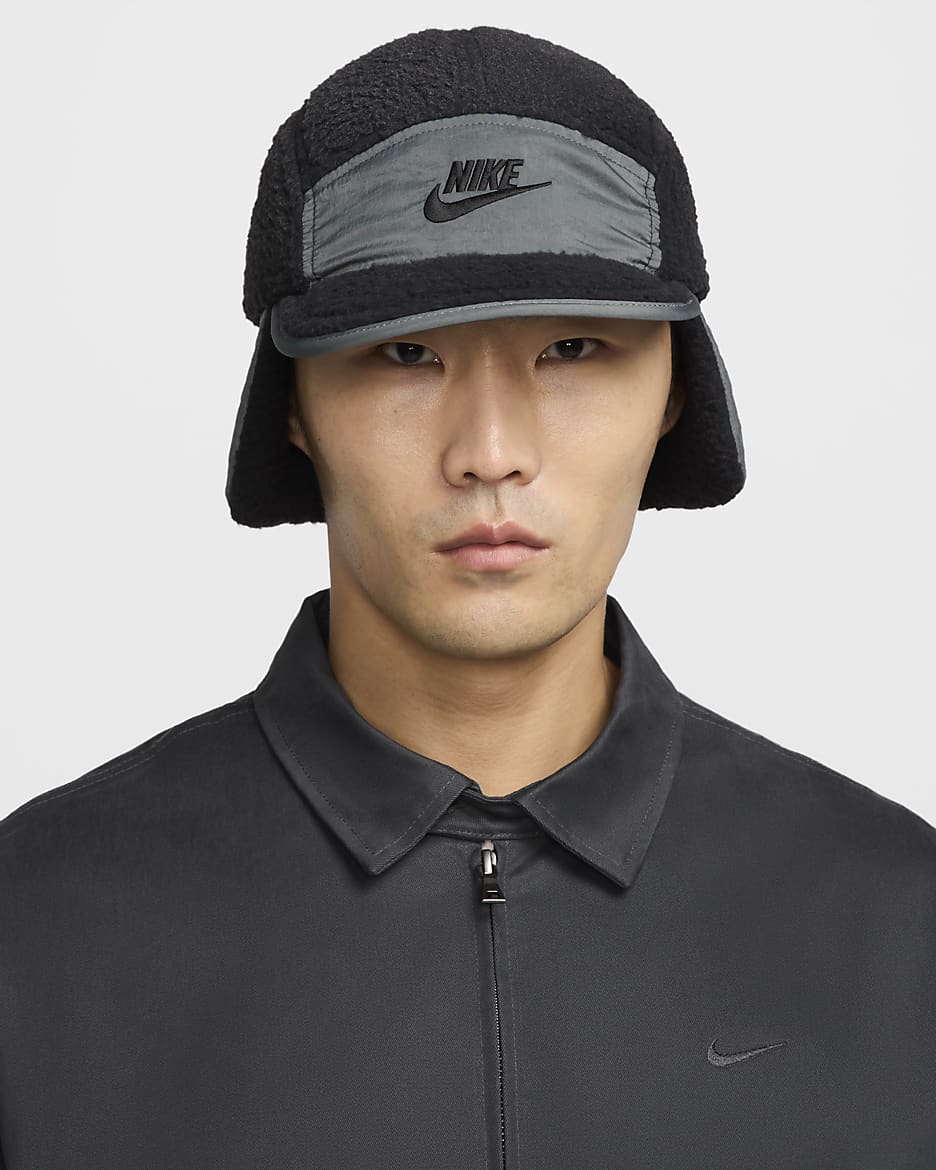 หมวกแก๊ปเอาท์ดอร์ไร้โครง Nike Fly - ดำ/Iron Grey/ดำ