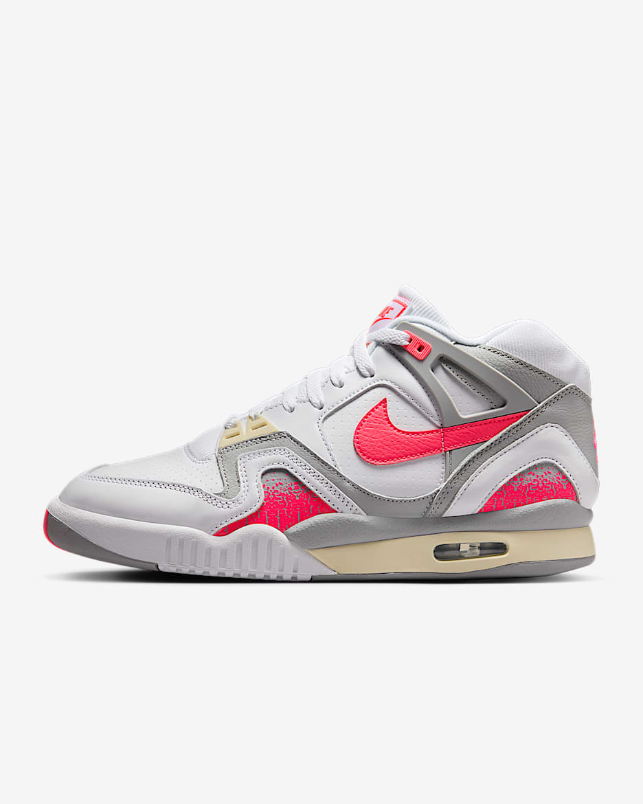 Nike Air Tech Challenge 2 Men's Shoes - White/Light Smoke Grey/Coconut Milk/Racer Pink