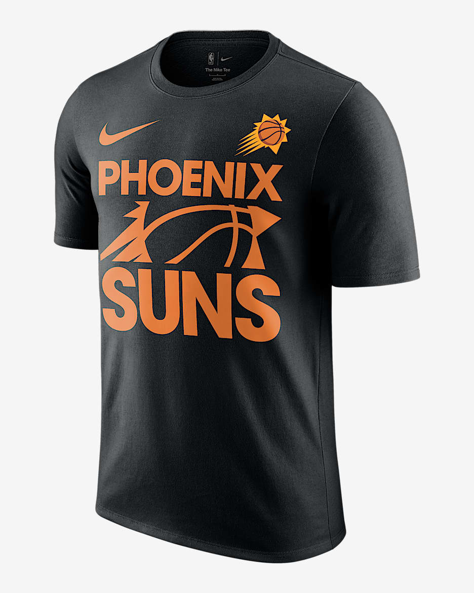 Phoenix Suns Courtside Men's Nike NBA T-Shirt - Black