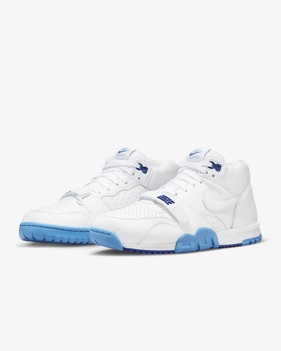 Tenis para hombre Nike Air Trainer 1 - Blanco/Azul universitario/Azul eléctrico/Blanco