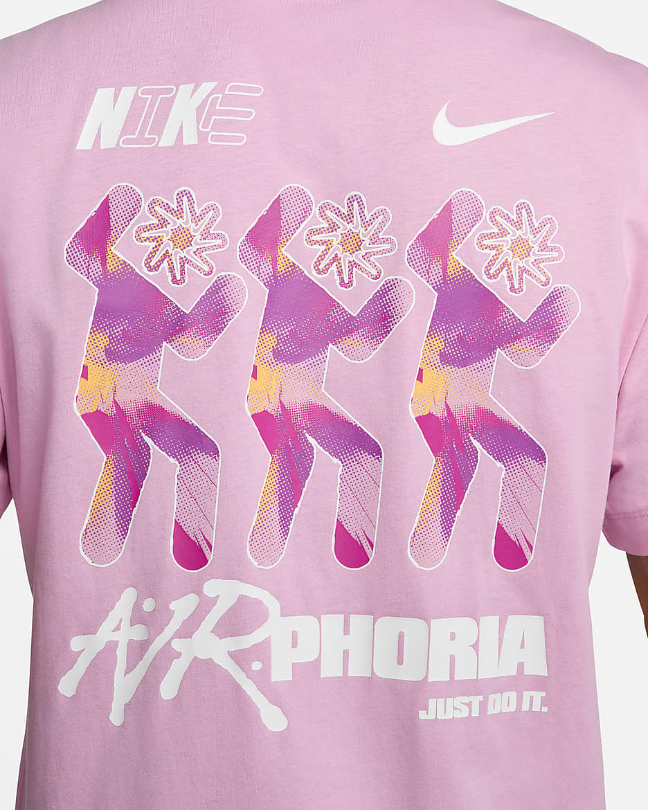 mens nike pink tshirt