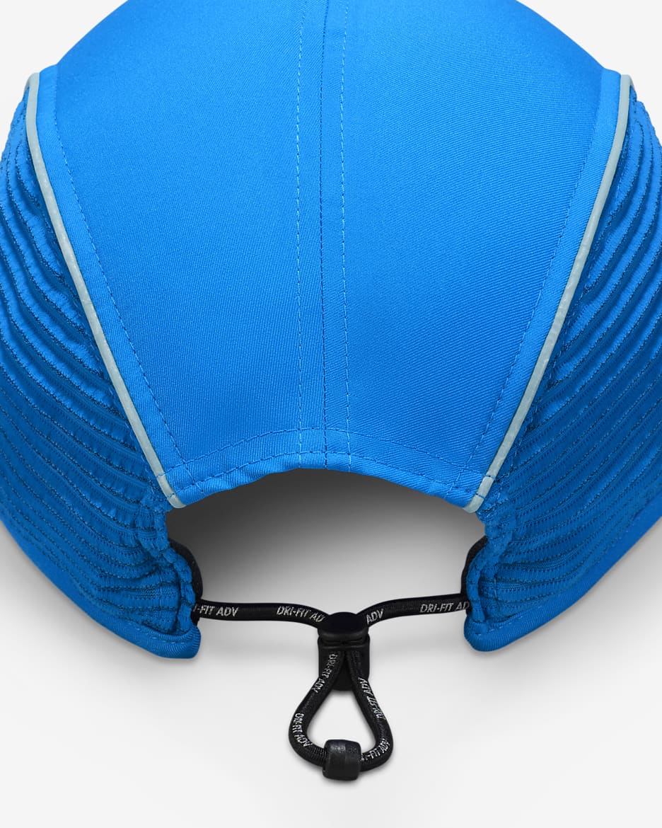 Cappello AeroBill AeroAdapt non strutturato Nike Dri-FIT ADV Fly - Photo Blue/Antracite/Light Laser Orange