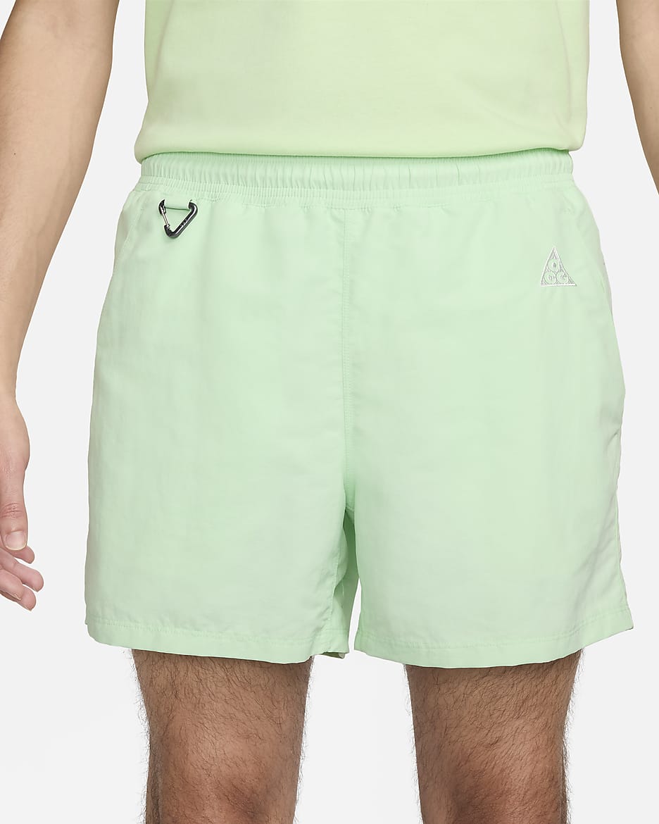 Nike ACG "Reservoir Goat" Men's Shorts - Vapor Green/Summit White