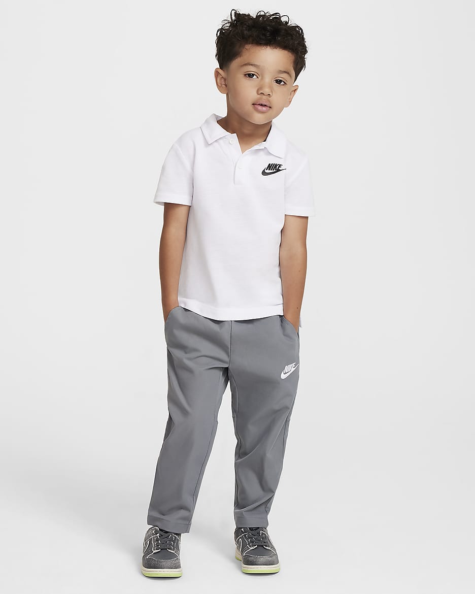 Pants de tejido Woven tamaño infantil Nike Dri-FIT - Gris humo