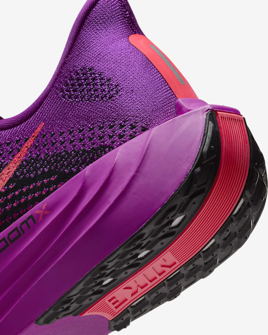 Nike Pegasus Plus Men's Road Running Shoes - Vivid Purple/Black/Hot Punch