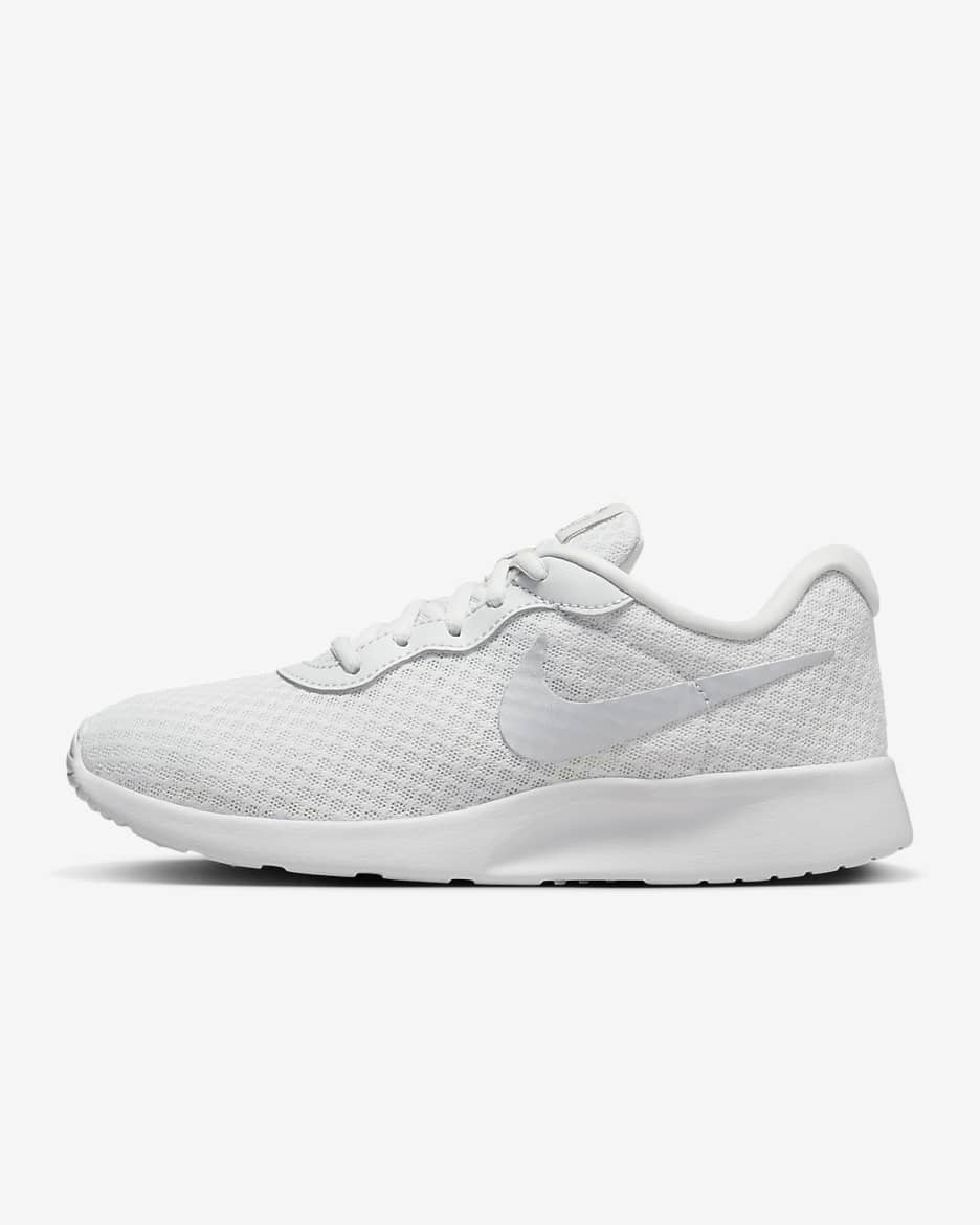 Nike Tanjun EasyOn 女鞋 - Photon Dust/白色/Volt/Metallic Platinum