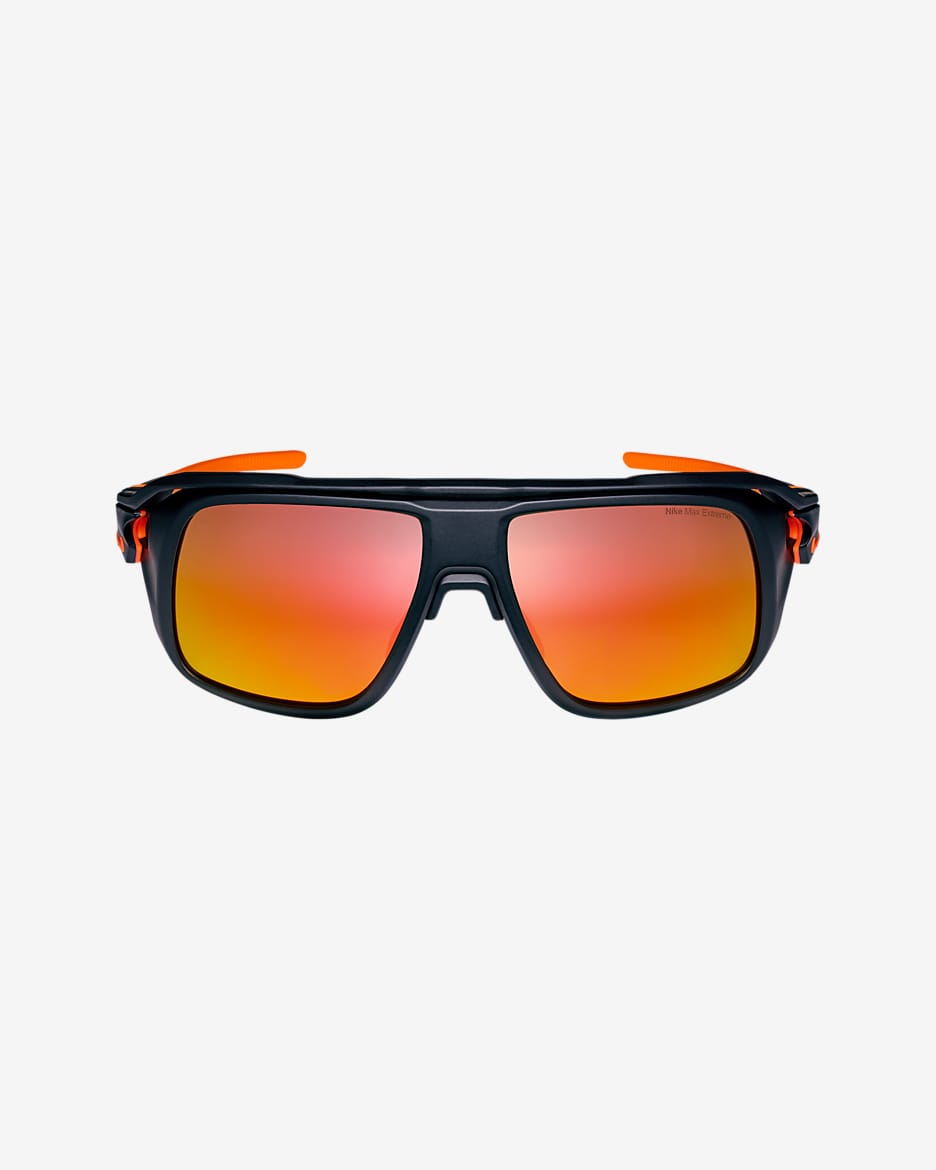 Nike Flyfree Soar Sonnenbrille mit Road Tint - Schwarz/Total Orange