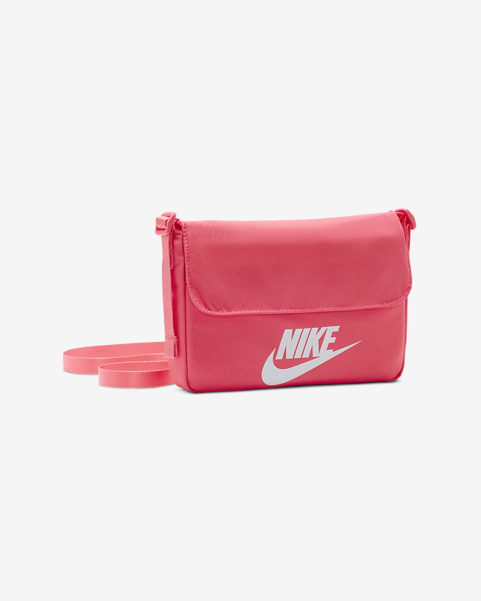 Damska torba przez ramię Futura 365 Nike Sportswear (3 l) - Aster Pink/Aster Pink/Biel