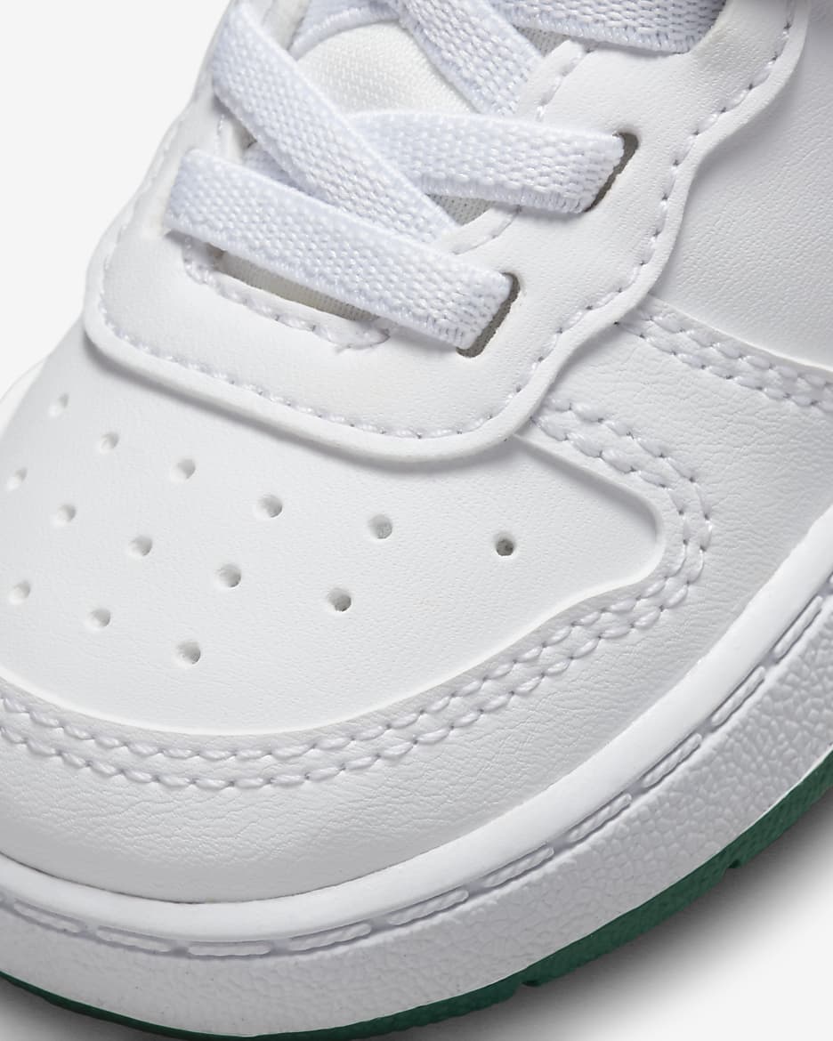 Nike Court Borough Low Recraft Baby/Toddler Shoes - White/Geode Teal/Jade Ice