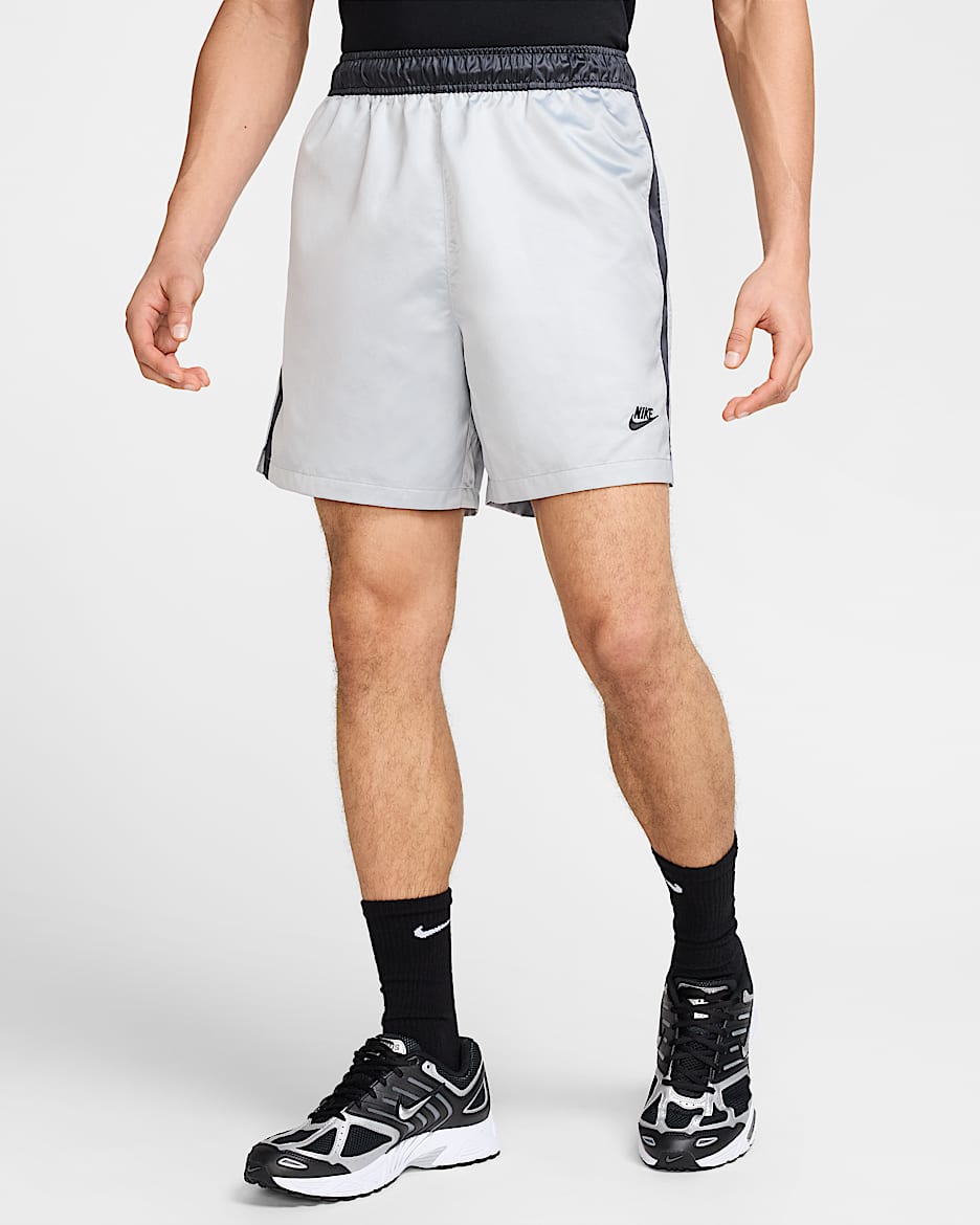 Shorts de fútbol para hombre Nike Sportswear Club - Gris humo claro/Negro/Negro