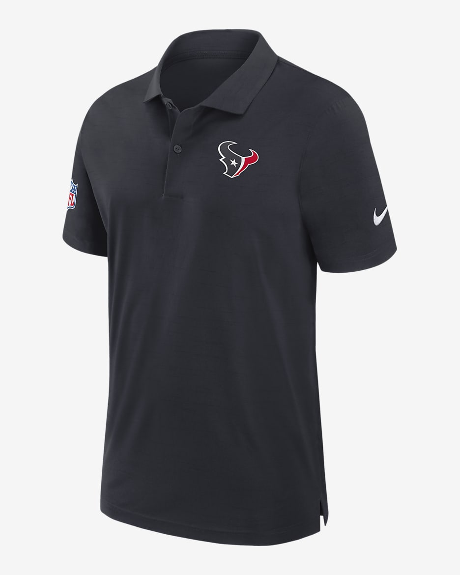Houston Texans Sideline Men's Nike Dri-FIT NFL Polo - Blue