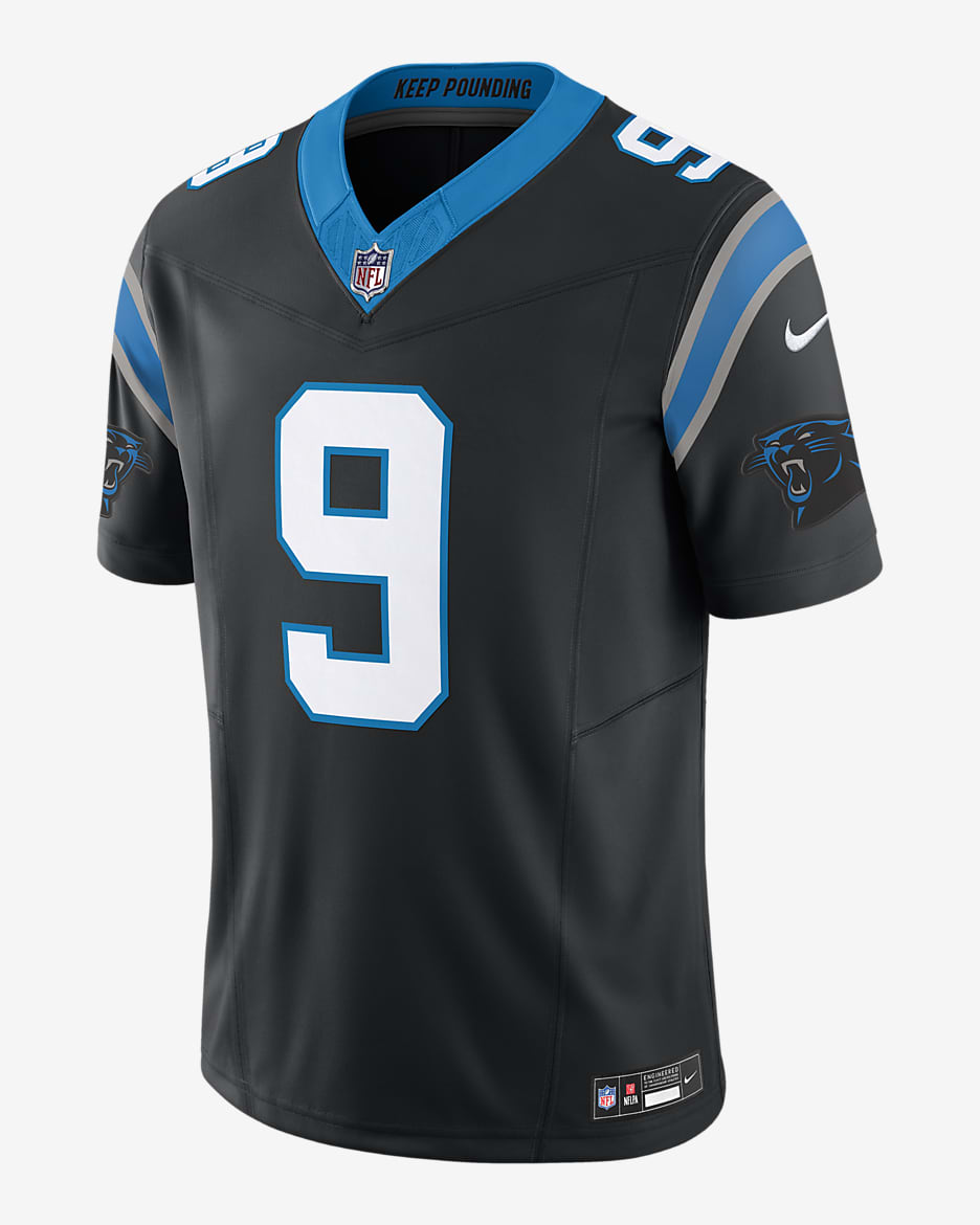 Bryce Young Carolina Panthers Men's Nike Dri-FIT NFL Limited Jersey - Black