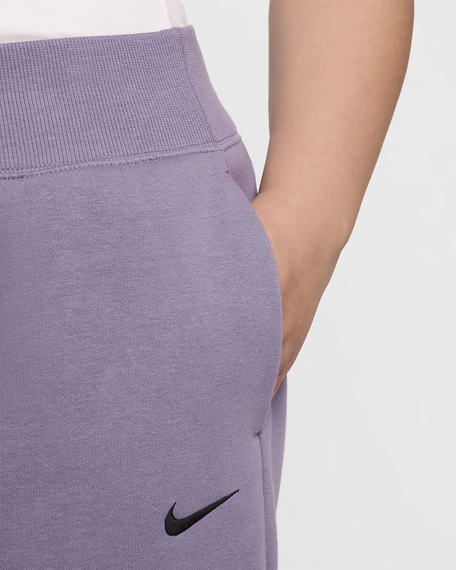 Nike Sportswear Phoenix Fleece Women's High-Waisted Joggers (Plus Size ...