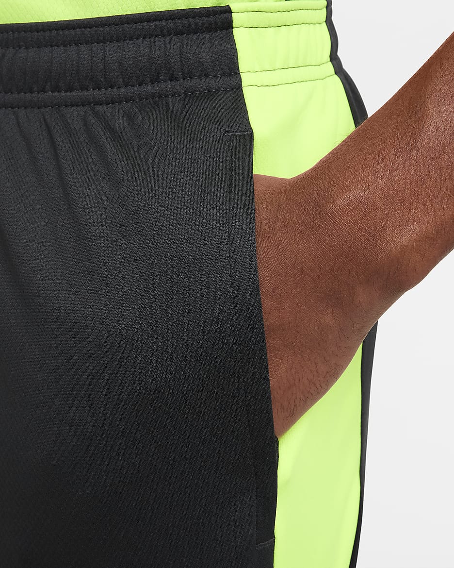 Nike Strike Men's Dri-FIT Football Shorts - Anthracite/Volt/Black/Volt