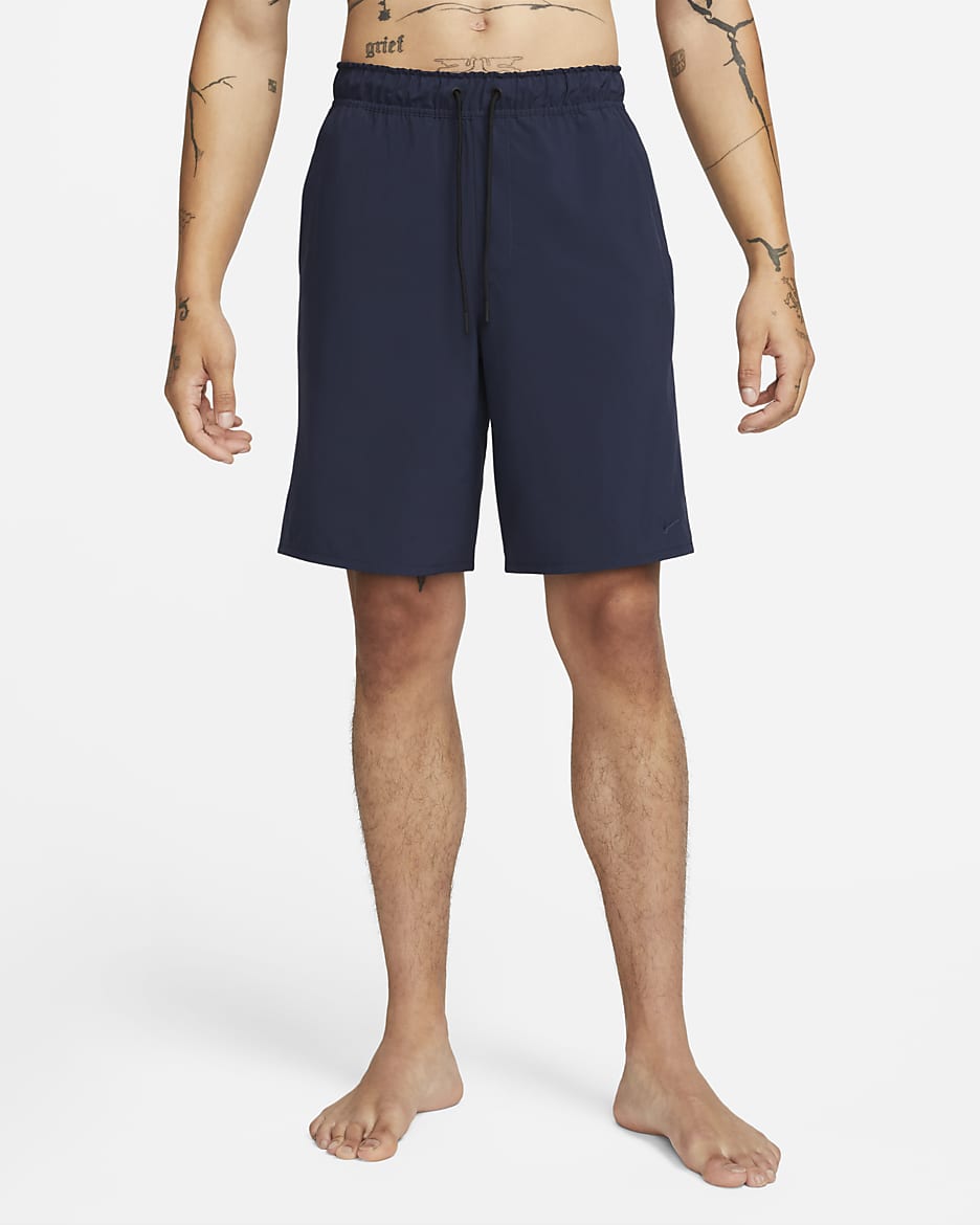 Nike Unlimited Men's Dri-FIT 23cm (approx.) Unlined Versatile Shorts - Obsidian/Black/Obsidian