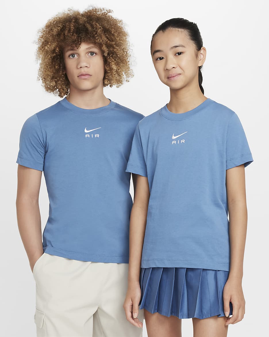 Nike Air Older Kids' T-Shirt - Aegean Storm