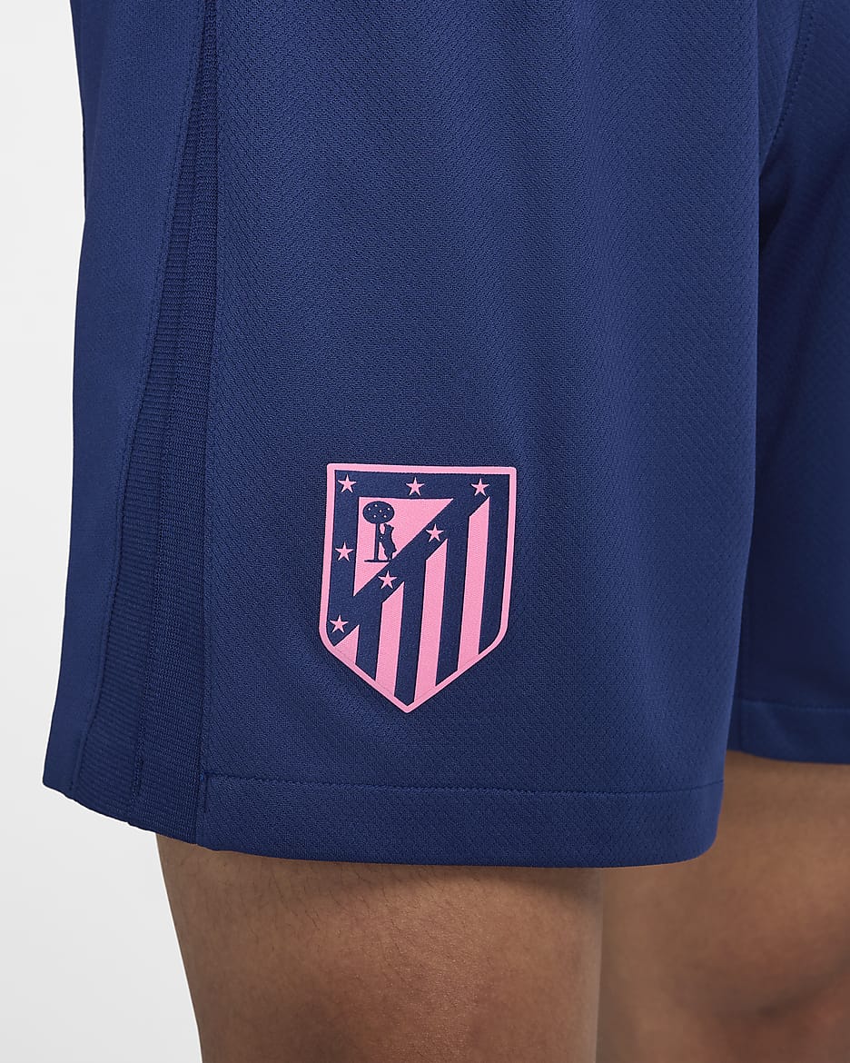 Atlético Madrid 2024/25 Stadium Third Men's Nike Dri-FIT Football Replica Shorts - Blue Void/Pink Glow