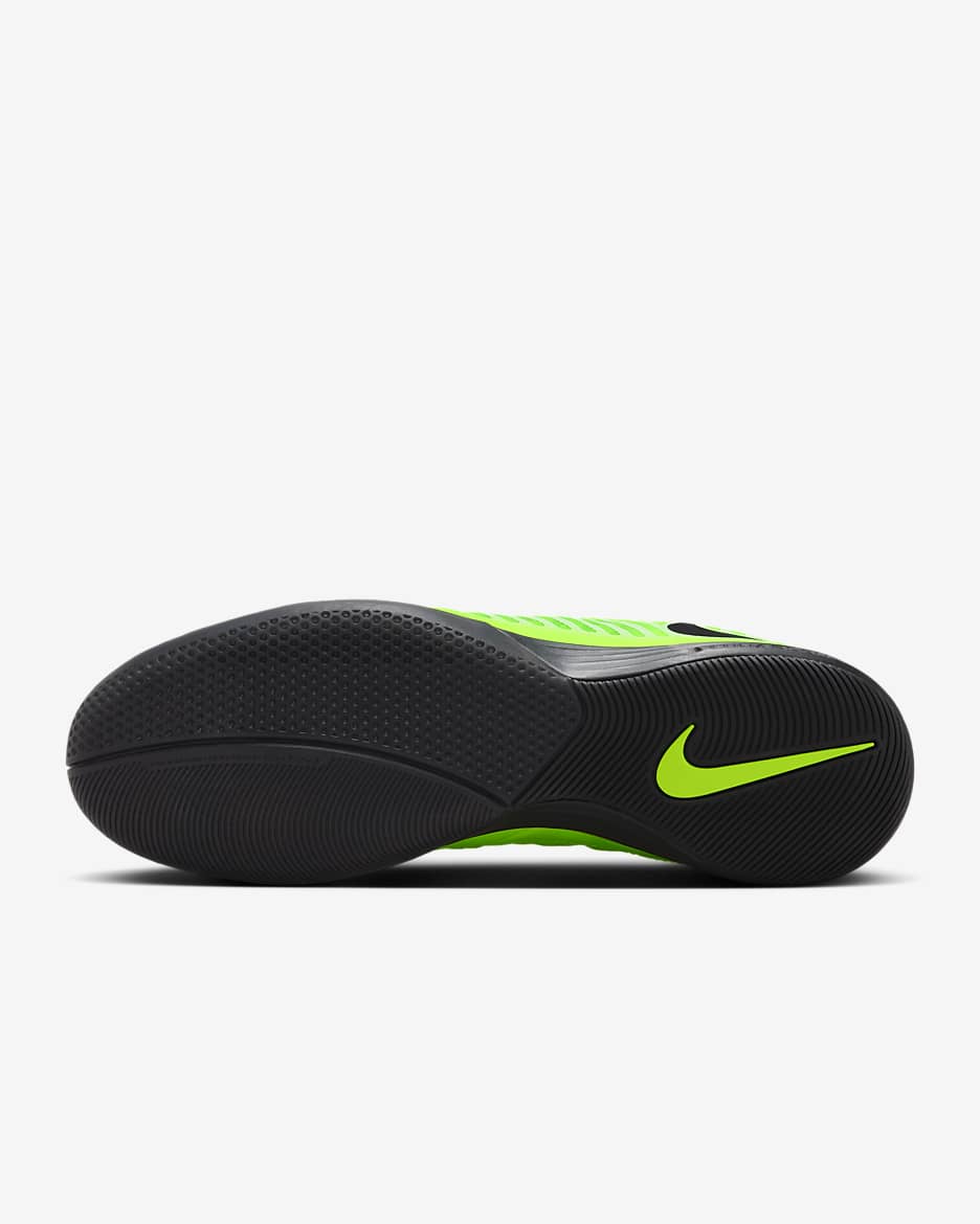 Nike Lunargato II Low Top Fußballschuh für Hallen- und Hartplätze - Schwarz/Volt