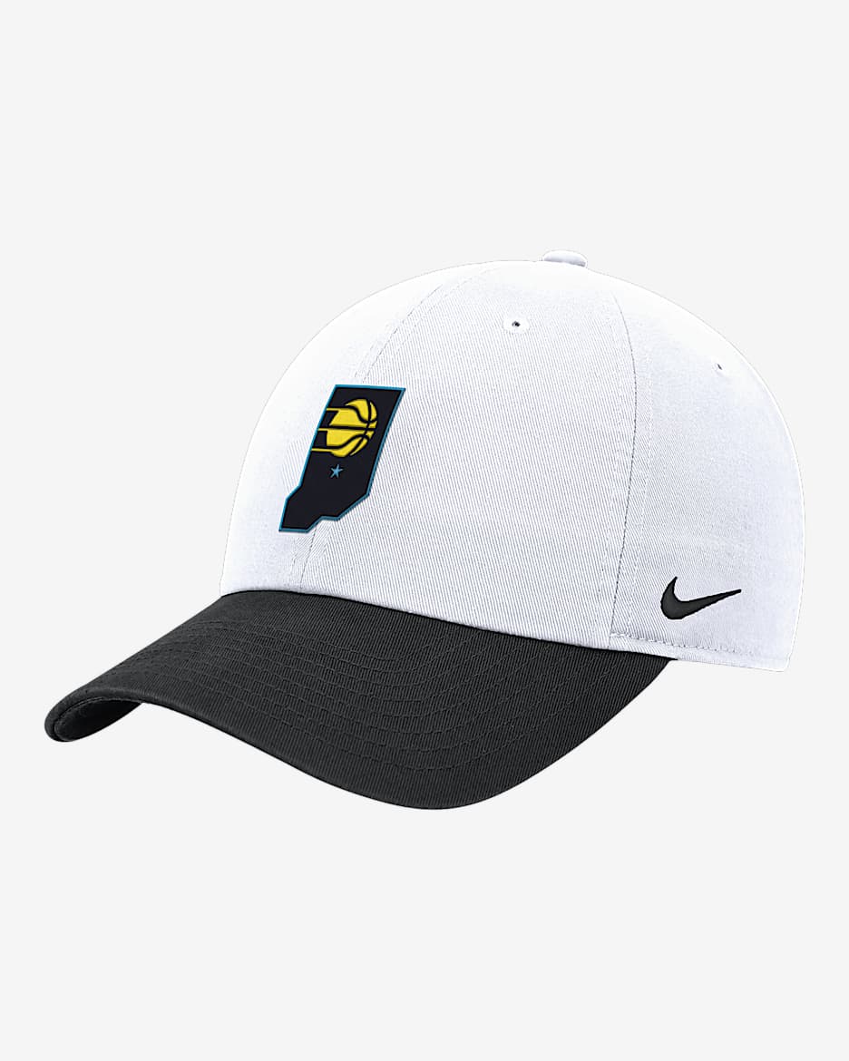 Indiana Pacers 2024/25 Club City Edition Nike NBA Cap - White