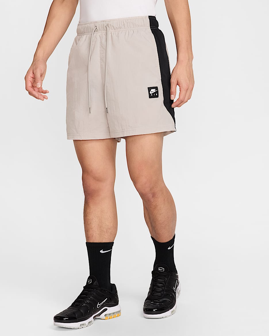 Nike Air Men's Woven Shorts - College Grey/Black/Black