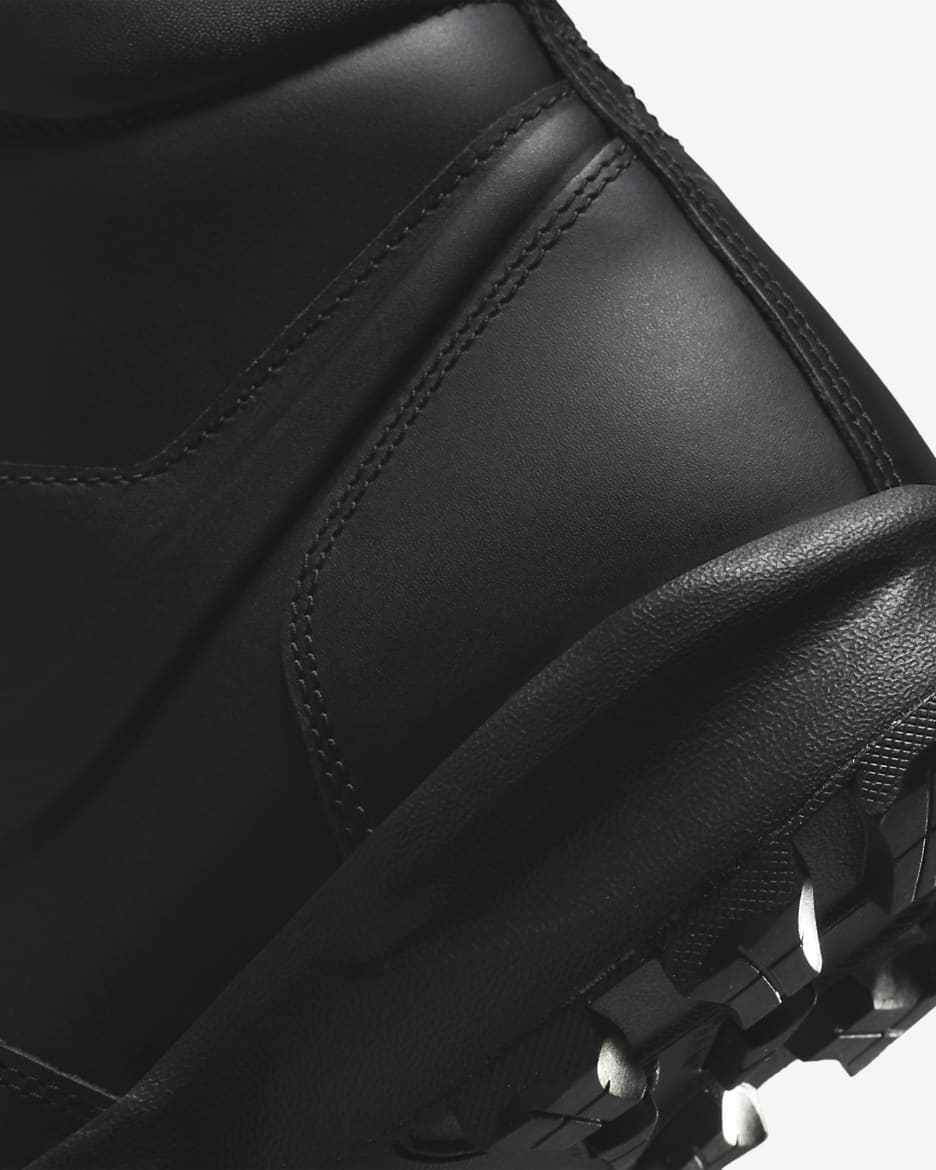 Botas para hombre Nike Manoa Leather - Negro/Negro/Negro