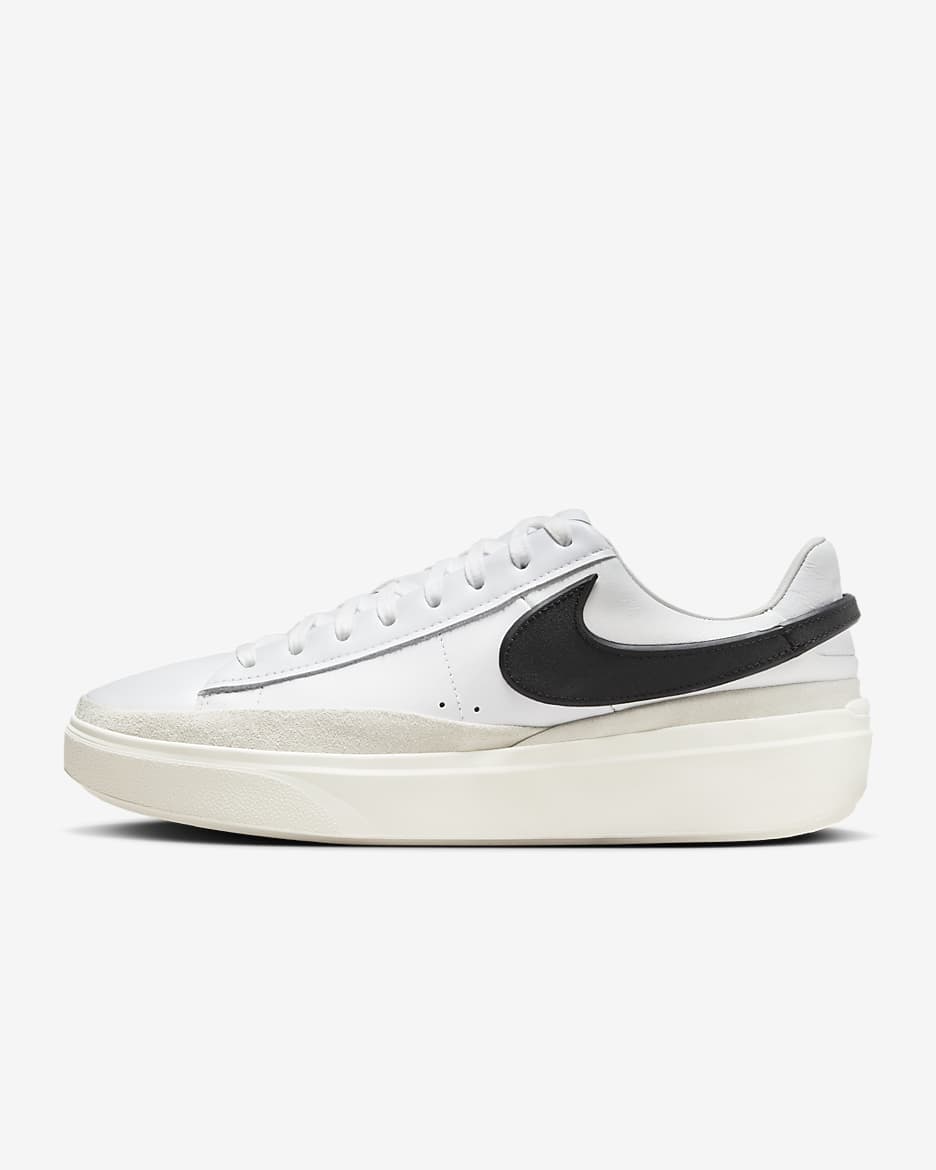 รองเท้าผู้ชาย Nike Blazer Phantom Low - Summit White/ขาว/Sail/ดำ