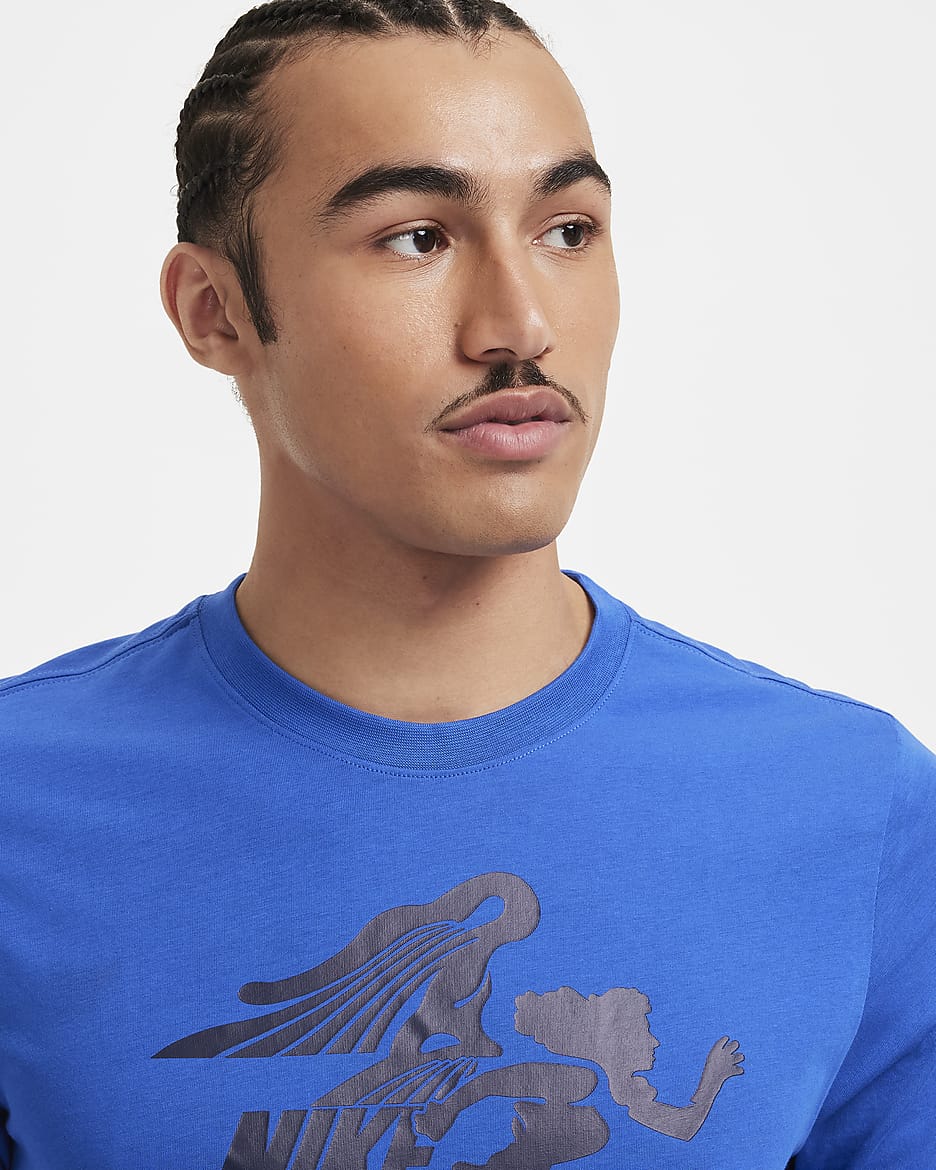 Nike Sportswear Club Men's T-Shirt - Game Royal