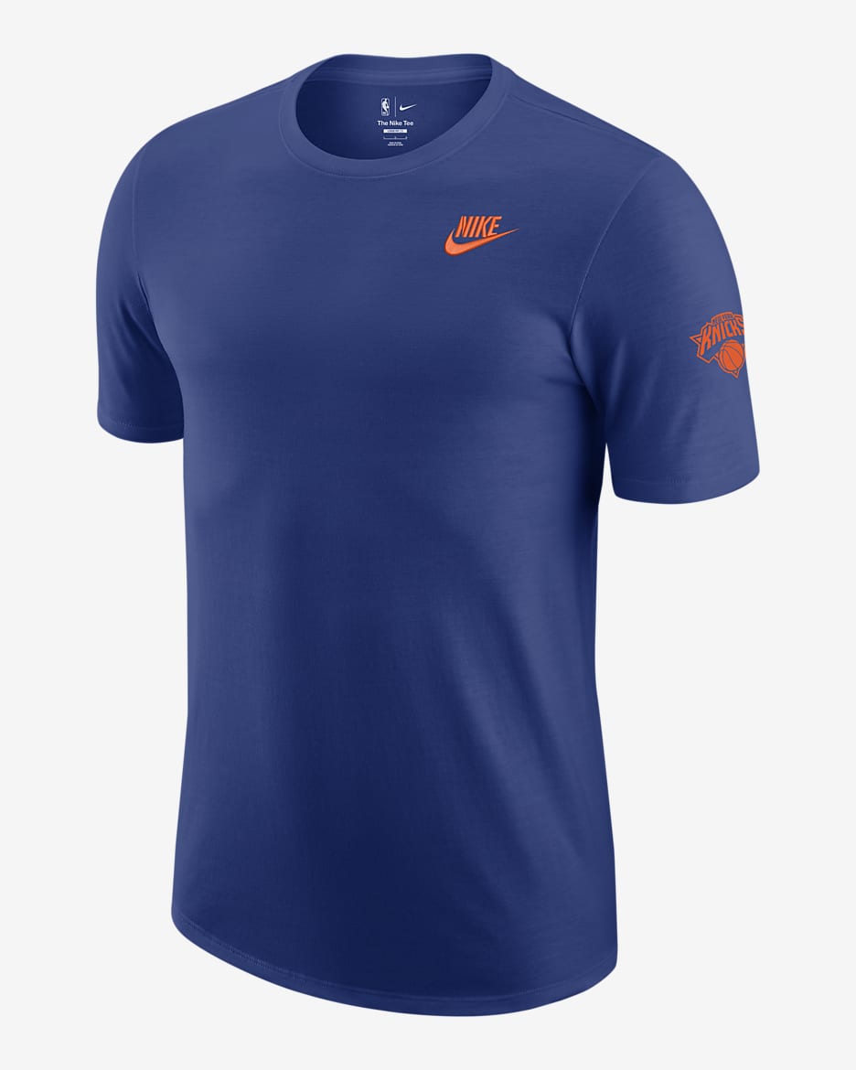 New York Knicks Essential Club Men's Nike NBA T-Shirt - Rush Blue