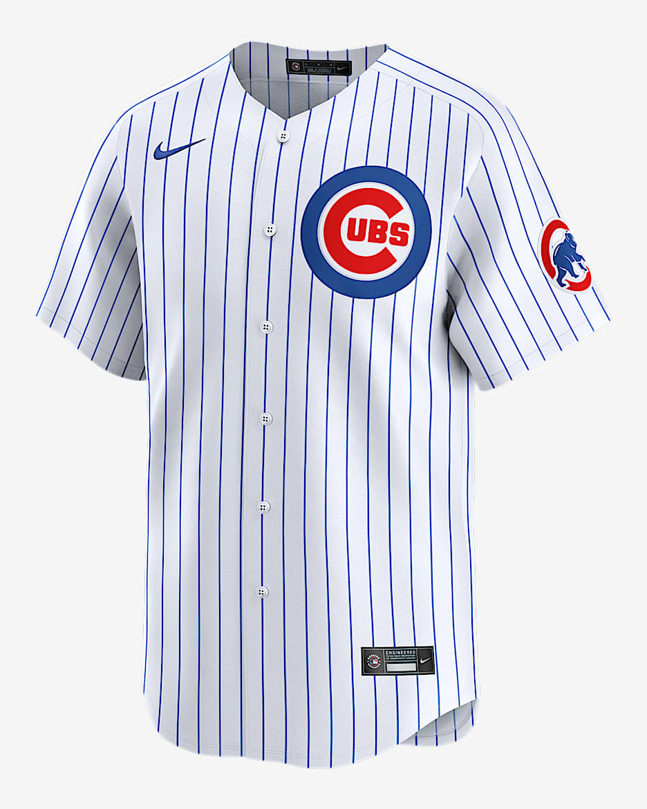 Nico Hoerner Chicago Cubs Men's Nike Dri-FIT ADV MLB Limited Jersey - White