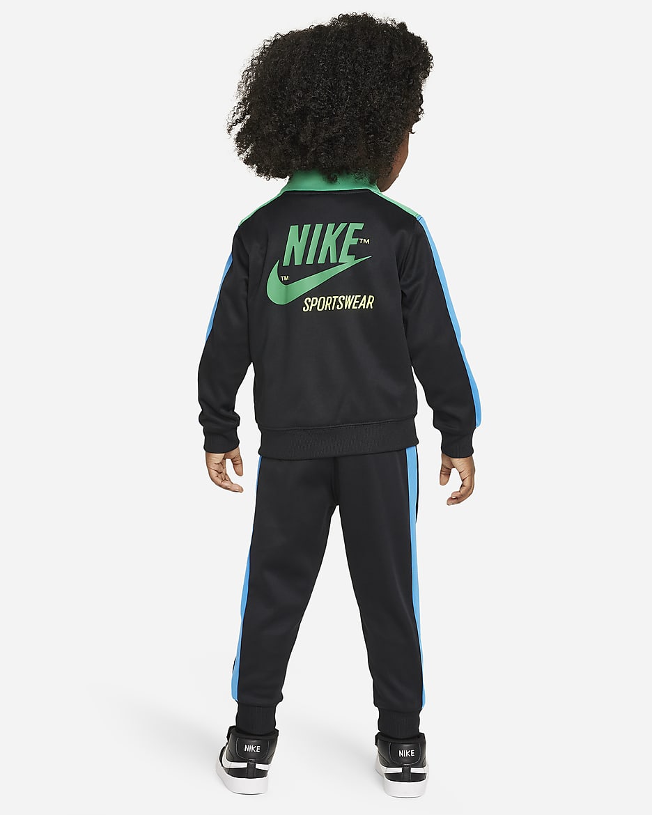 Nike Sportswear Dri-FIT Toddler Tricot Set - Black