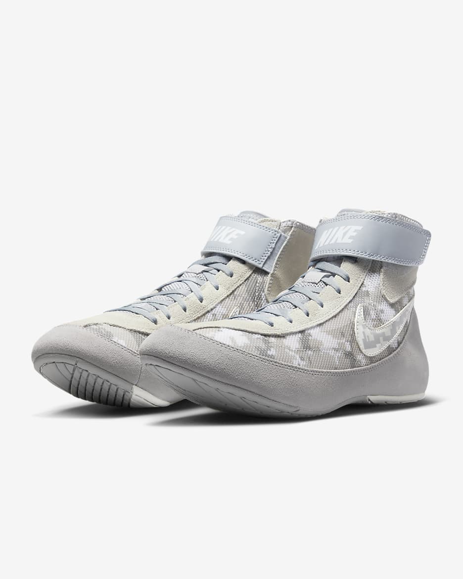 Tenis de lucha para hombre Nike SpeedSweep 7 - Platino puro/Gris lobo/Blanco