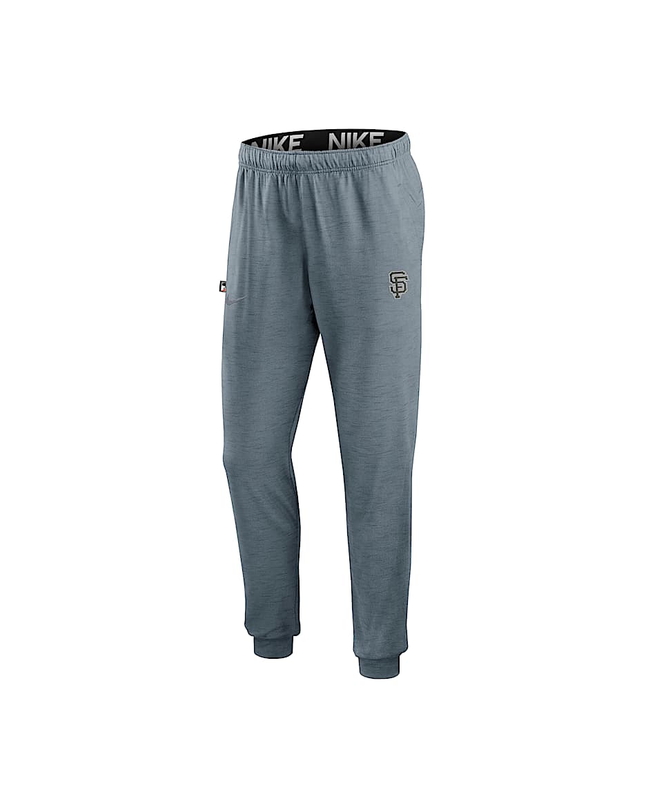 San Francisco Giants Travel Men’s Nike Dri-FIT MLB Pants - Grey Heather