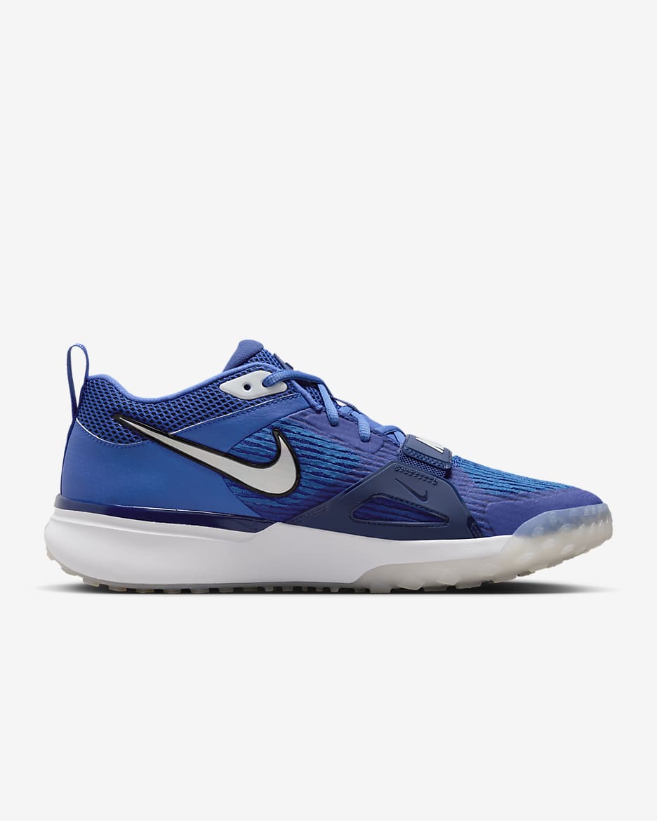 Tenis de béisbol para hombre Nike Air Zoom Diamond Elite Turf - Hiperroyal/Platino puro/Polar/Blanco